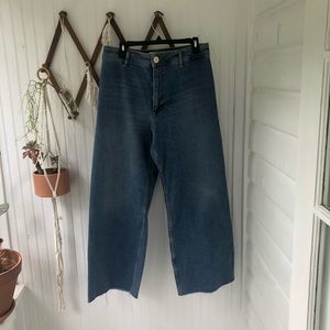 Zara wide leg jeans